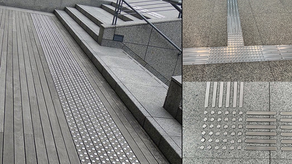 杰辰防滑盲道技术特点