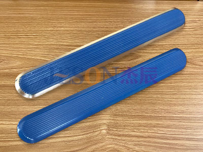 烤漆条纹盲道条 蓝色