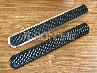 烤漆菠萝纹盲道条 黑色