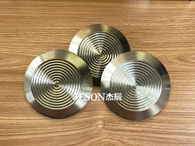 圈纹盲道钉 钛金