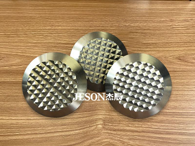 菠萝纹盲道钉 钛金