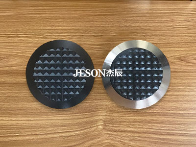 菠萝纹烤漆盲道钉 黑色