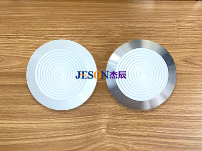 圈纹烤漆盲道钉 白色